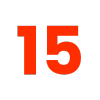 Number 15 Icon